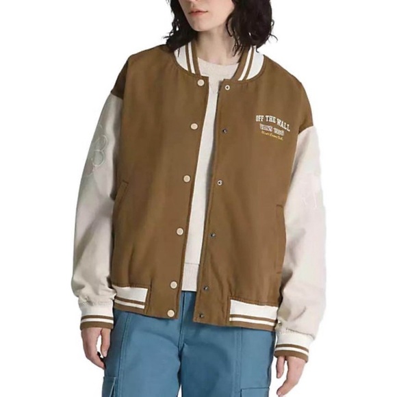 VANS • Vans Music Lovers Club Bomber Varsity Jacket - Picture 5 of 9